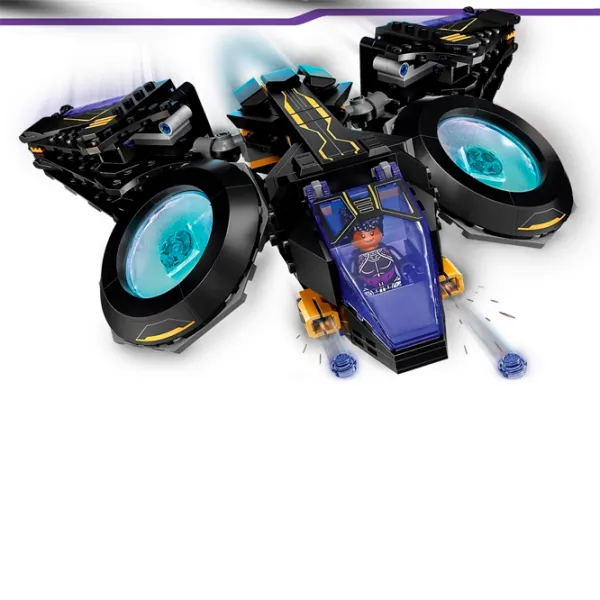 Constructor LEGO Shuri's Sunbird Personaj de film/ Multicolor photo 5