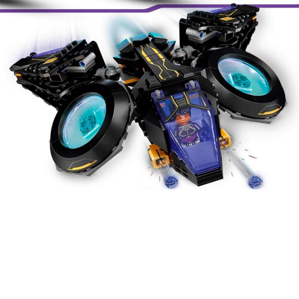Constructor LEGO Shuri's Sunbird Personaj de film/ Multicolor photo 5