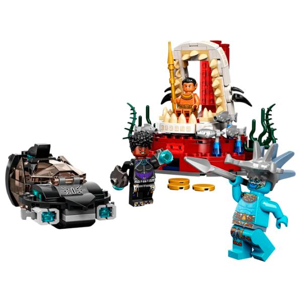 Constructor LEGO King Namor’s Throne Room Personaj de film/ Multicolor photo 10