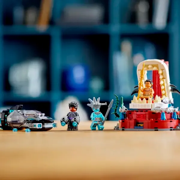 Constructor LEGO King Namor’s Throne Room Personaj de film/ Multicolor photo 12