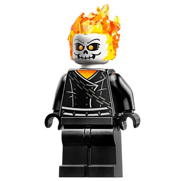 Constructor LEGO Ghost Rider Mech & Bike Personaj de desene animate/ Multicolor photo 2