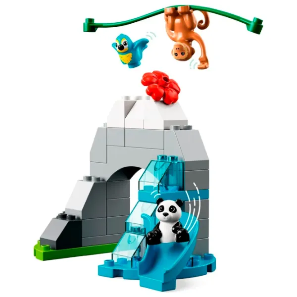 Constructor LEGO Wild Animals of Asia Animale/ Multicolor photo 5