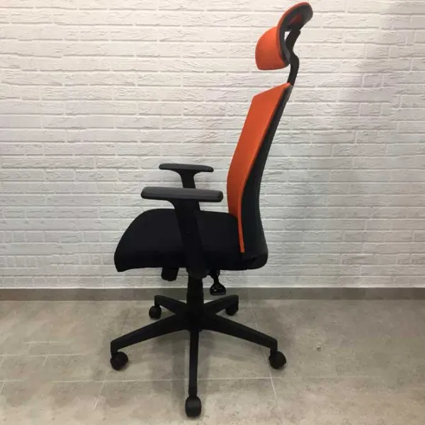 Офисное кресло ART ErgoStyle-720S Ткань, акриловая сетка/ Оранжевый Черный photo 3 Офисное кресло ART ErgoStyle-720S Ткань, акриловая сетка/ Оранжевый Черный photo 3