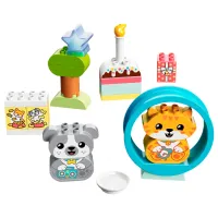 Constructor LEGO My First Puppy & Kitten With Sounds Animale/ Multicolor photo 2