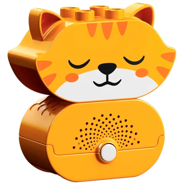 Constructor LEGO My First Puppy & Kitten With Sounds Animale/ Multicolor photo 5