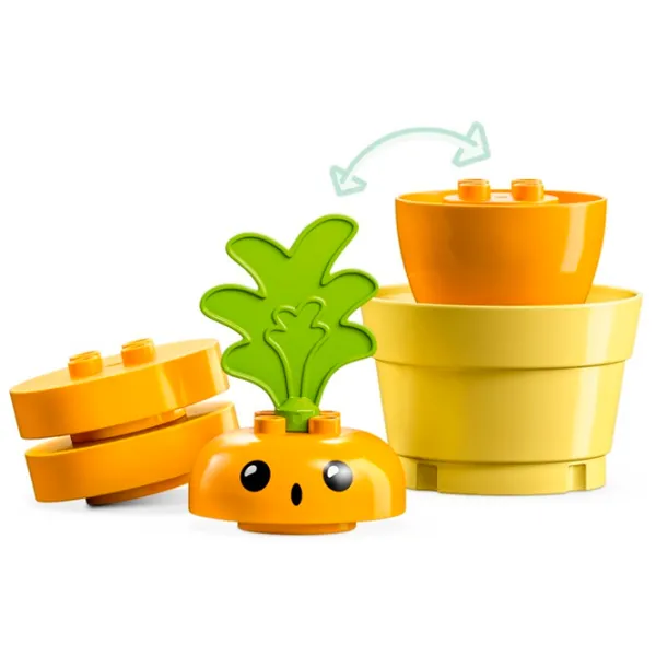 Constructor LEGO Growing Carrot Fermă/ Multicolor photo 4