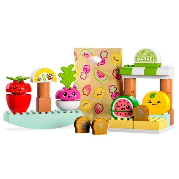 Constructor LEGO Organic Market Figuri/ Multicolor photo 2