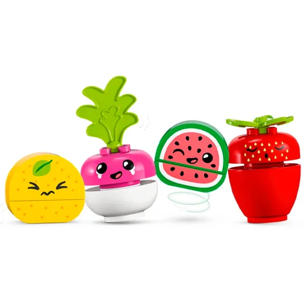 Constructor LEGO Organic Market Figuri/ Multicolor photo 3