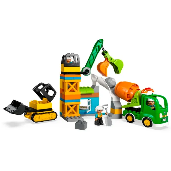 Constructor LEGO Construction Site Сonstrucție/ Multicolor photo 2