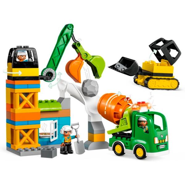 Constructor LEGO Construction Site Сonstrucție/ Multicolor photo 3