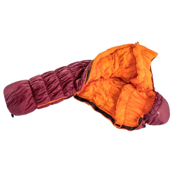 Спальный мешок Deuter Exosphere Nailon/ Бордовый Mango photo 2 Спальный мешок Deuter Exosphere Nailon/ Бордовый Mango photo 2