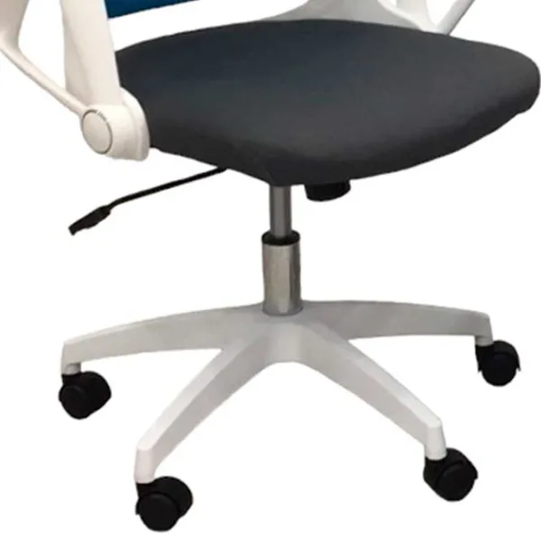 Fotoliu de birou ART Smart Point OC Stofă/ Blue White photo 3