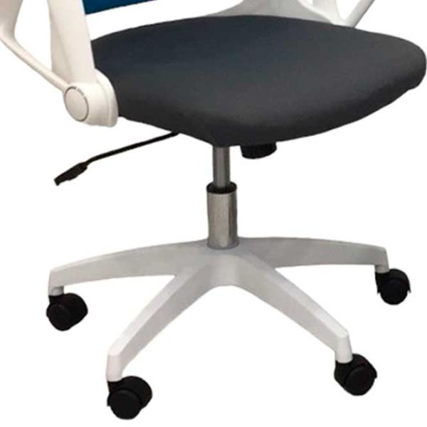 Fotoliu de birou ART Smart Point OC Stofă/ Blue White photo 3