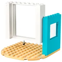 Constructor LEGO Donut Shop Figuri/ Multicolor photo 5
