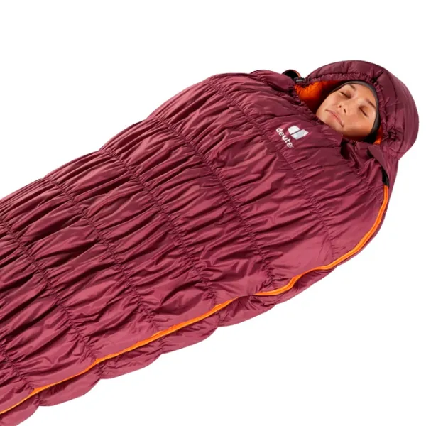 Спальный мешок Deuter Exosphere Nailon/ Бордовый Mango photo 4 Спальный мешок Deuter Exosphere Nailon/ Бордовый Mango photo 4