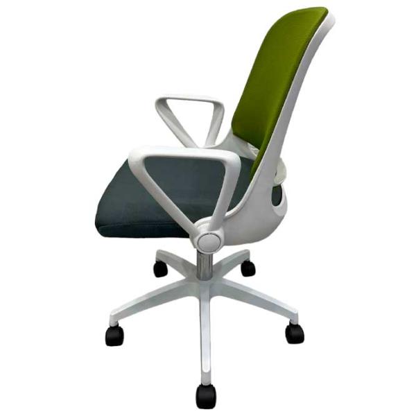 Fotoliu de birou ART Smart Point OC Stofă/ Olive White photo 3