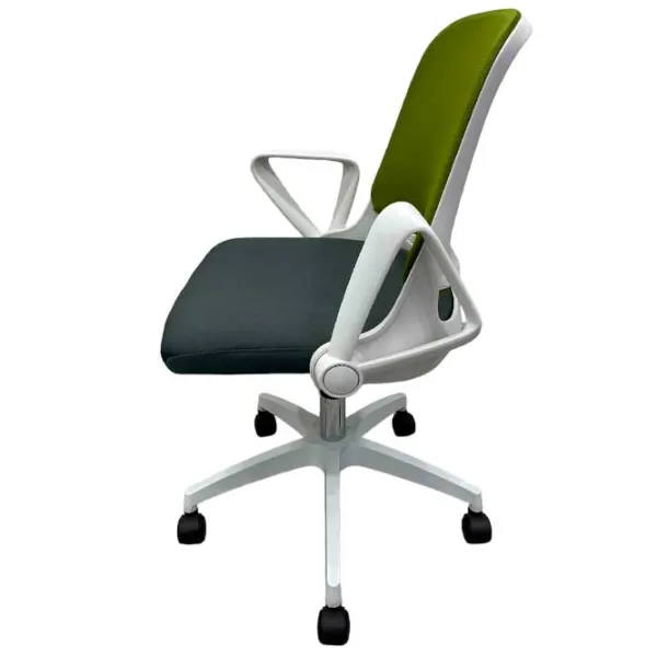 Fotoliu de birou ART Smart Point OC Stofă/ Olive White photo 4