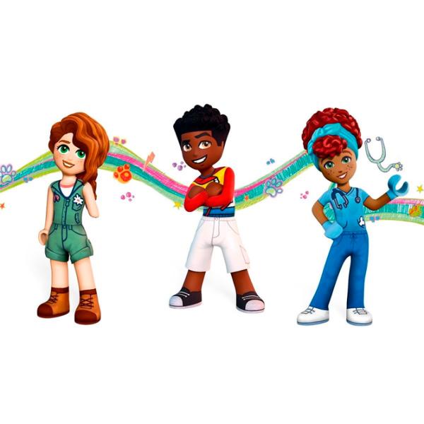 Constructor LEGO Dog Rescue Center Figuri/ Multicolor photo 4