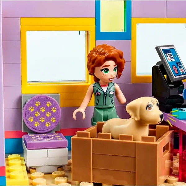 Constructor LEGO Dog Rescue Center Figuri/ Multicolor photo 8