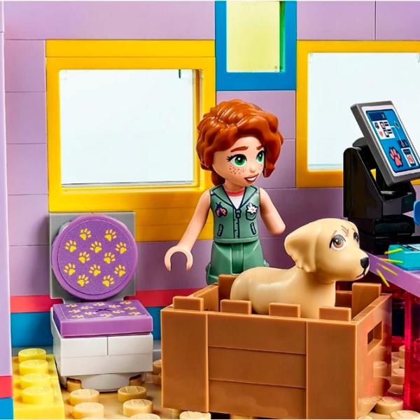 Constructor LEGO Dog Rescue Center Figuri/ Multicolor photo 8