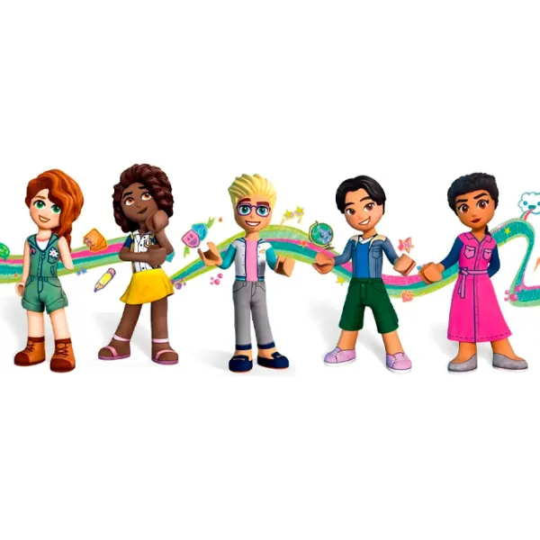 Конструктор LEGO Heartlake International School Фигуры/ Разноцветный photo 7