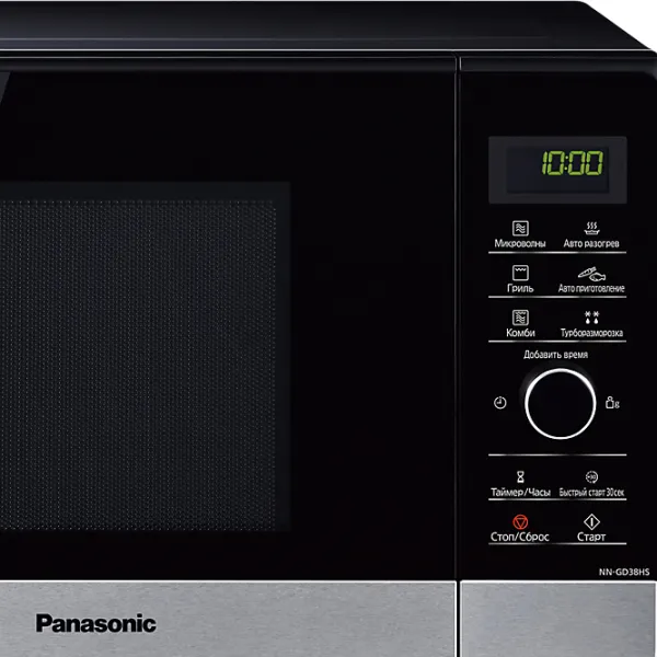 Микроволновая печь Panasonic NN-GD38HSZPE Отдельно стоящий/ 1000 Вт/ Черный photo 3