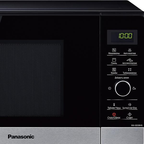 Микроволновая печь Panasonic NN-GD38HSZPE Отдельно стоящий/ 1000 Вт/ Черный photo 3