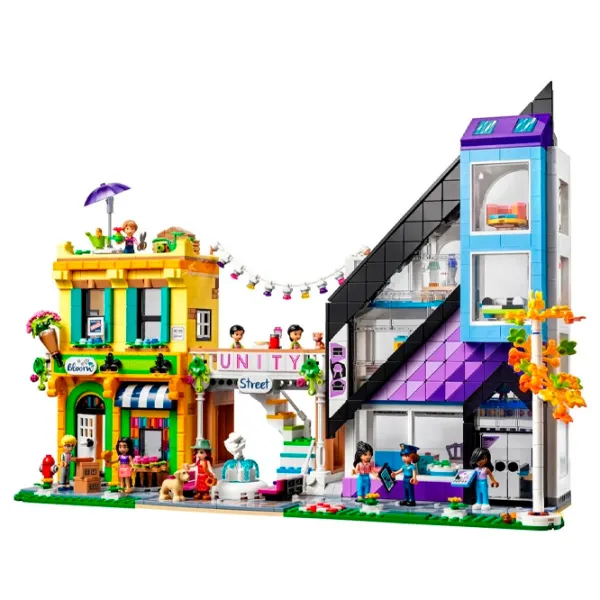 Constructor LEGO Downtown Flower and Design Stores Figuri/ Multicolor photo 2