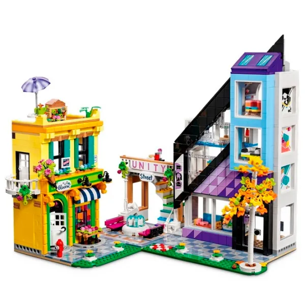 Constructor LEGO Downtown Flower and Design Stores Figuri/ Multicolor photo 3