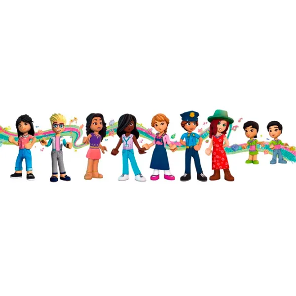 Constructor LEGO Downtown Flower and Design Stores Figuri/ Multicolor photo 6