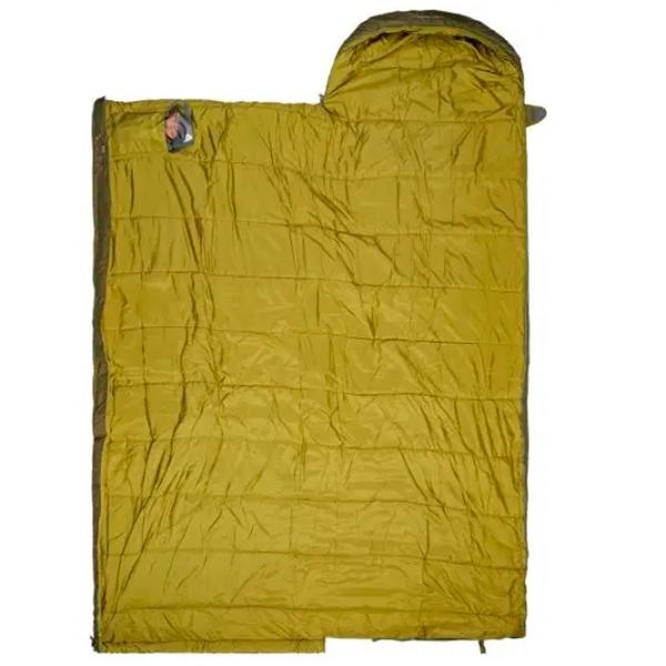 Спальный мешок Pinguin Blizzard Wide PFM 190 Right Polyester/ Хаки photo 2