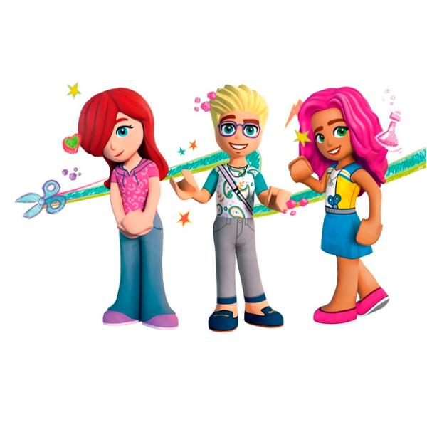 Constructor LEGO Hair Salon Figuri/ Multicolor photo 4