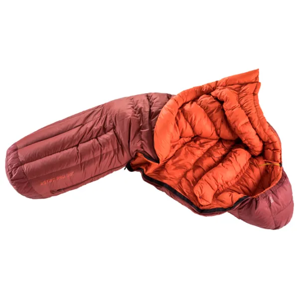 Спальный мешок Deuter Astro Pro 800 Left PRO lite RS 30/ Красный paprika photo 2
