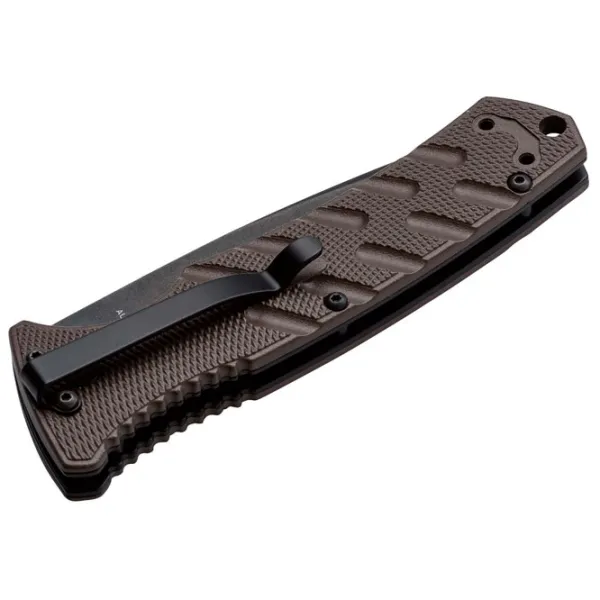 Нож Boker Plus Strike Droppoint Coyote 01BO424 тактический/ AUS-8A photo 2