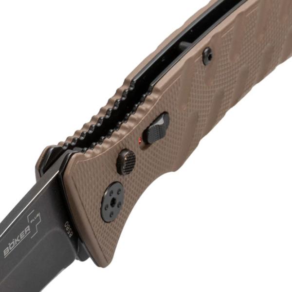 Нож Boker Plus Strike Droppoint Coyote 01BO424 тактический/ AUS-8A photo 4