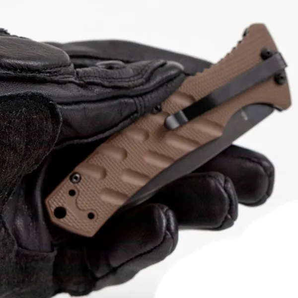 Нож Boker Plus Strike Droppoint Coyote 01BO424 тактический/ AUS-8A photo 5