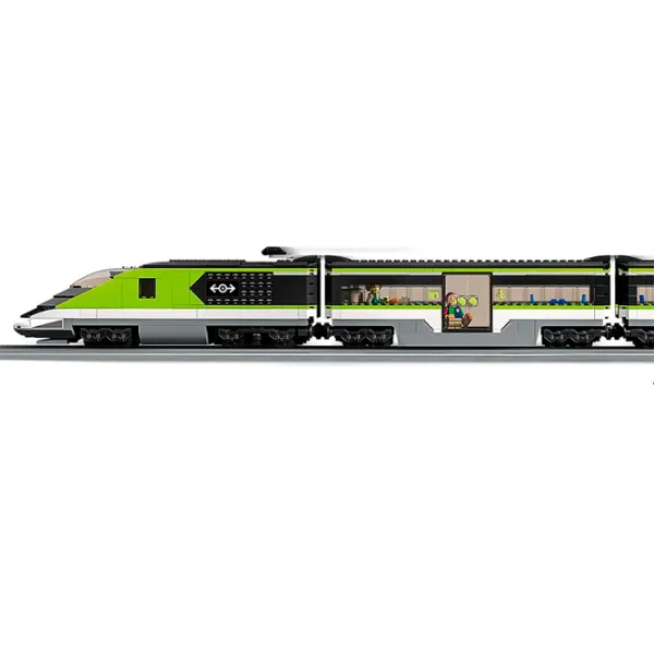 Constructor LEGO Express Passenger Train Figuri/ Multicolor photo 2