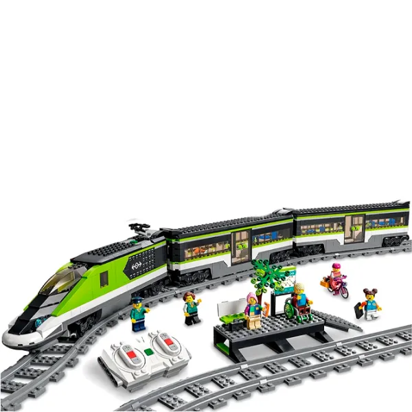 Constructor LEGO Express Passenger Train Figuri/ Multicolor photo 4