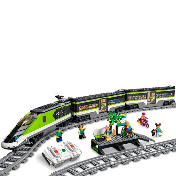 Constructor LEGO Express Passenger Train Figuri/ Multicolor photo 4