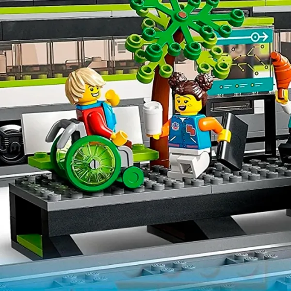 Constructor LEGO Express Passenger Train Figuri/ Multicolor photo 13