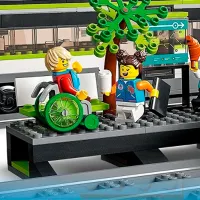 Constructor LEGO Express Passenger Train Figuri/ Multicolor photo 13