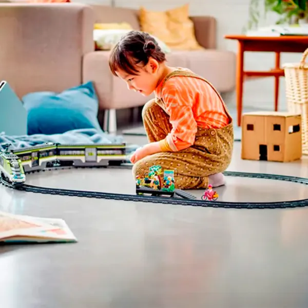 Constructor LEGO Express Passenger Train Figuri/ Multicolor photo 15