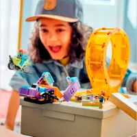 Constructor LEGO Smashing Chimpanzee Stunt Loop Motocicletă/ Multicolor photo 9