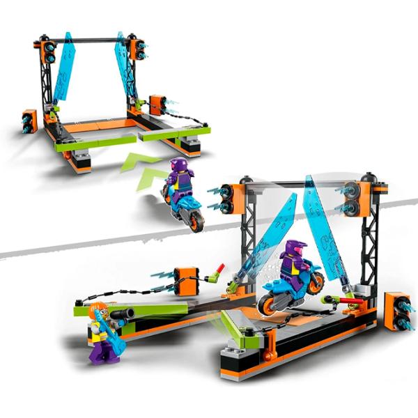 Constructor LEGO The Blade Stunt Challenge Motocicletă/ Multicolor photo 3