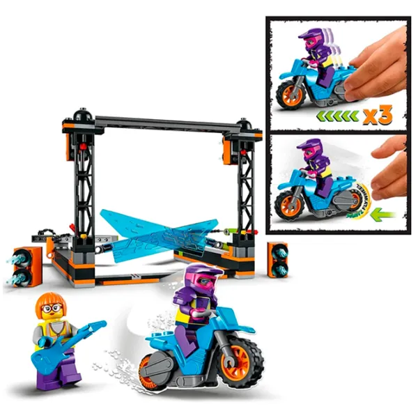 Constructor LEGO The Blade Stunt Challenge Motocicletă/ Multicolor photo 4