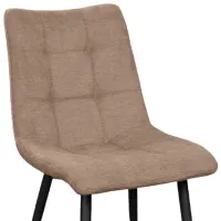 Scaun de bucătărie DecoPrim Capella New Stofă/ Light Brown photo 2