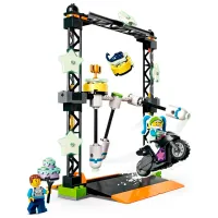 Constructor LEGO The Knockdown Stunt Challenge Motocicletă/ Multicolor photo 3