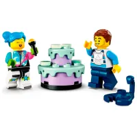 Constructor LEGO The Knockdown Stunt Challenge Motocicletă/ Multicolor photo 4