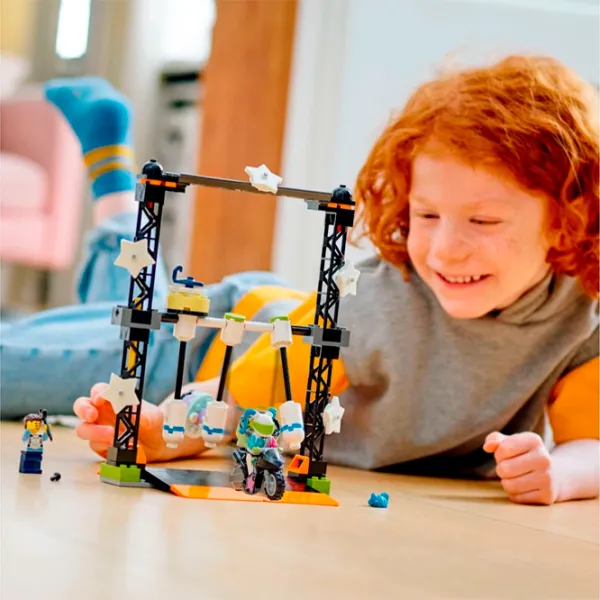 Конструктор LEGO The Knockdown Stunt Challenge мотоцикл/ Разноцветный photo 8