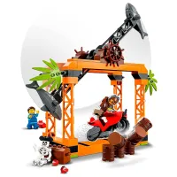 Constructor LEGO The Shark Attack Stunt Challenge Motocicletă/ Multicolor photo 4